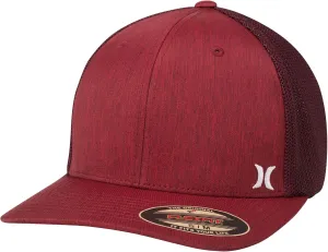 Hurley Men's Caps - Mini Icon Mesh Panel Baseball Cap - Fitted Hats for Men