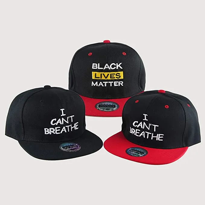 I Can't Breathe Black Snapback