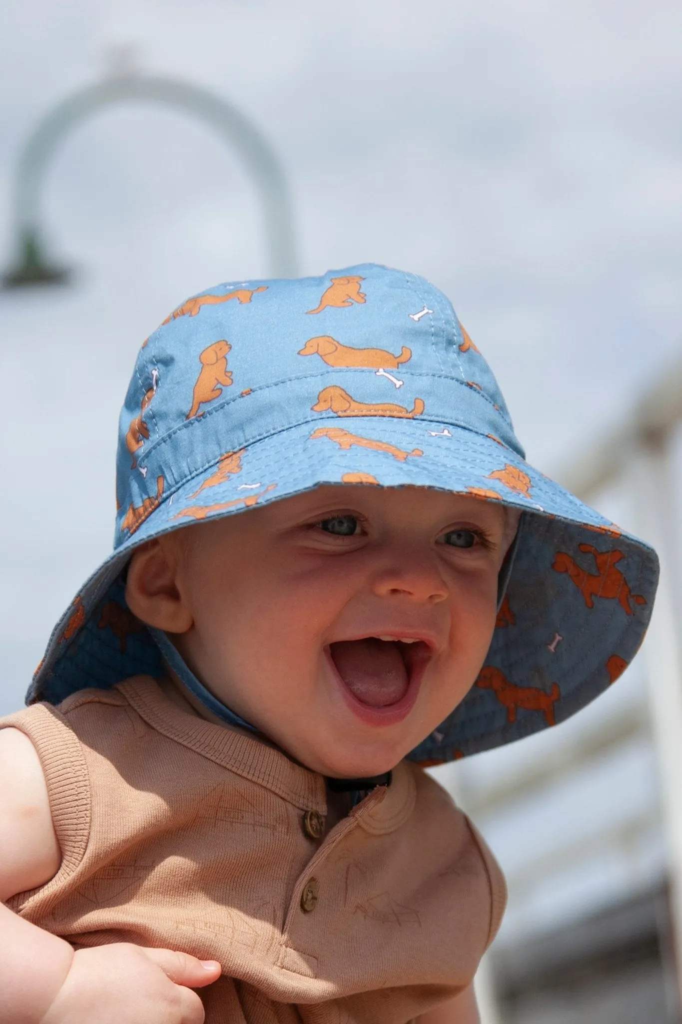 Indie Wide Brim Infant Sunhat