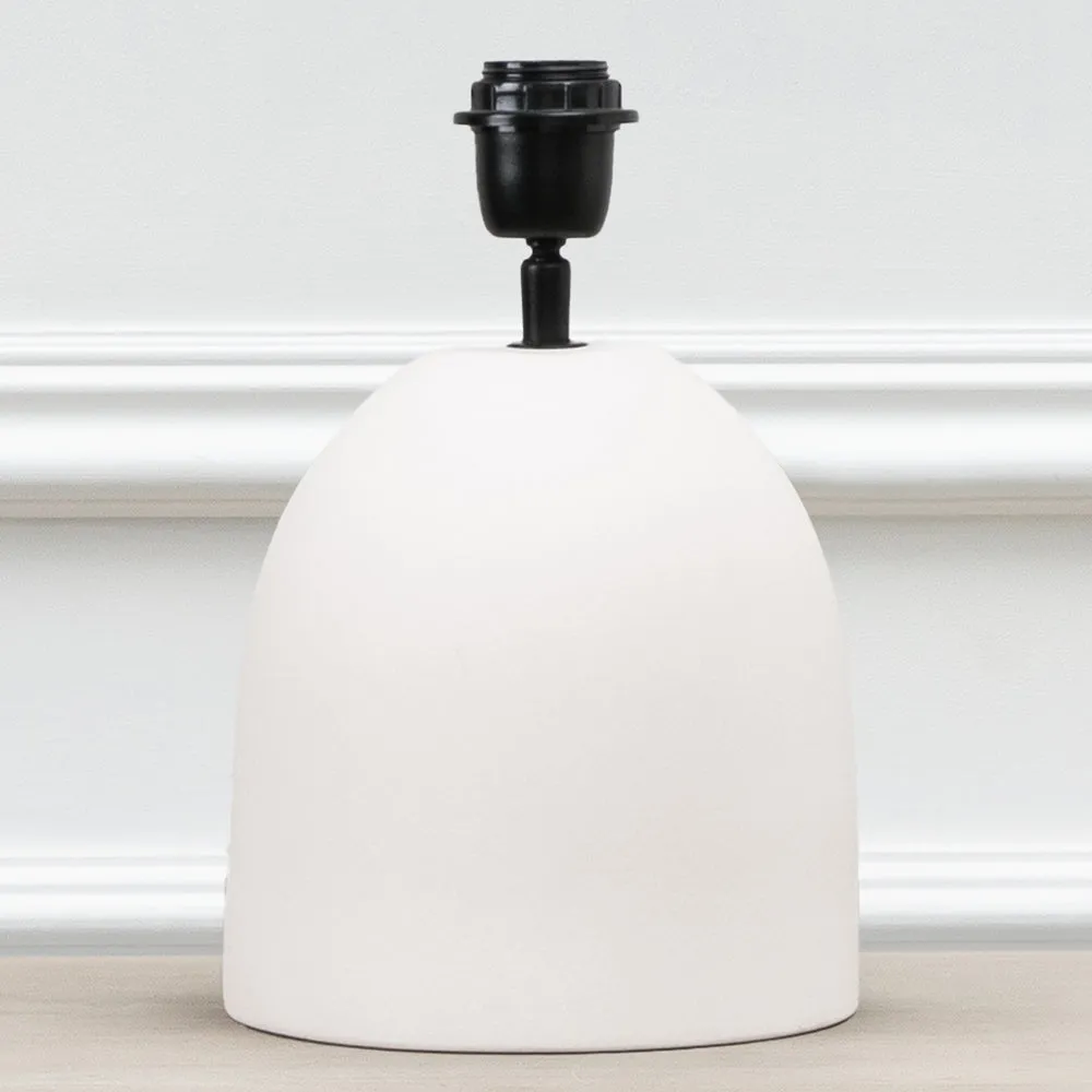 Larissa H31cm Lamp Base Ecru (A-Grade)