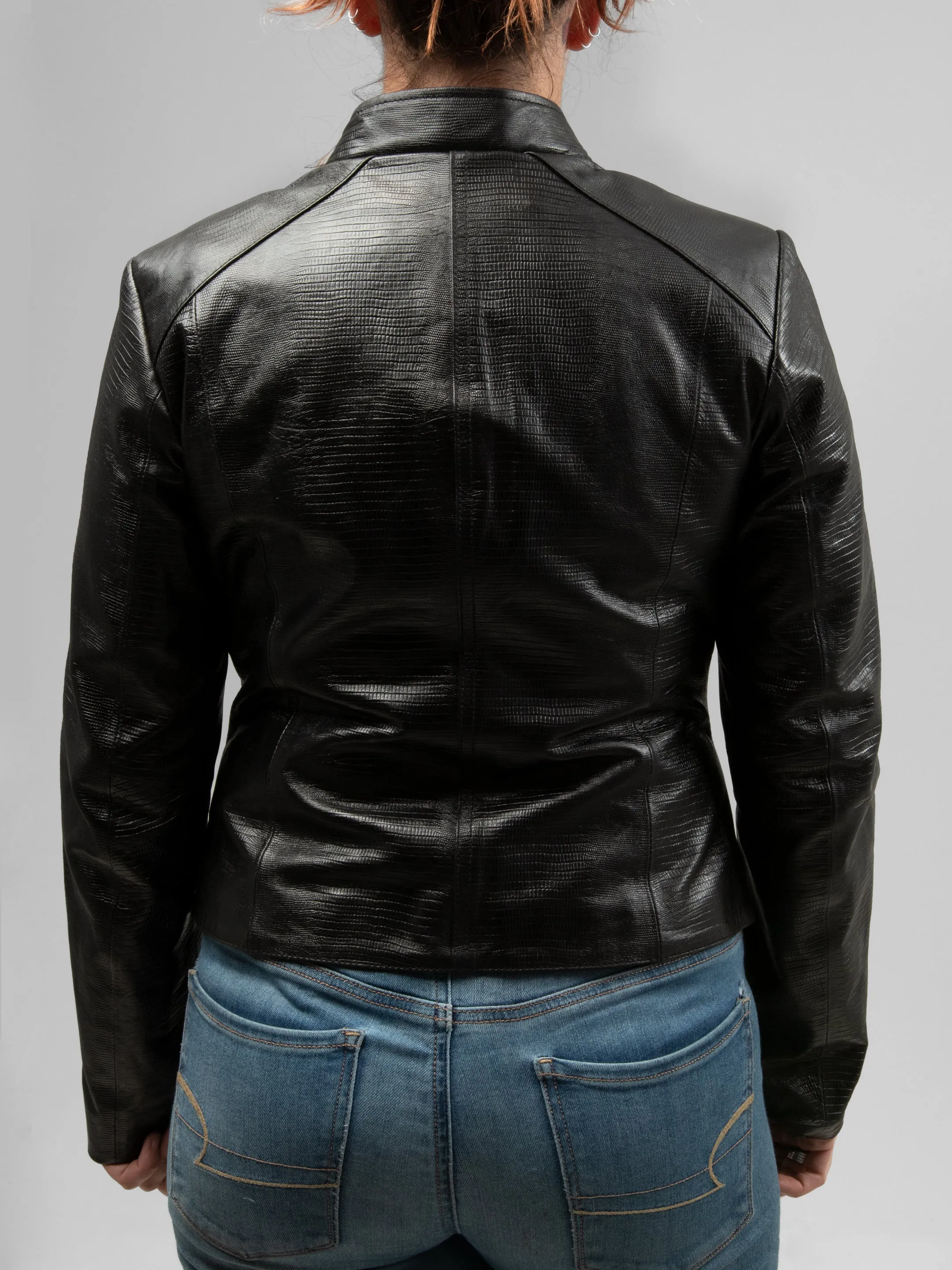 Lizette Womens Fashion Leather Jacket