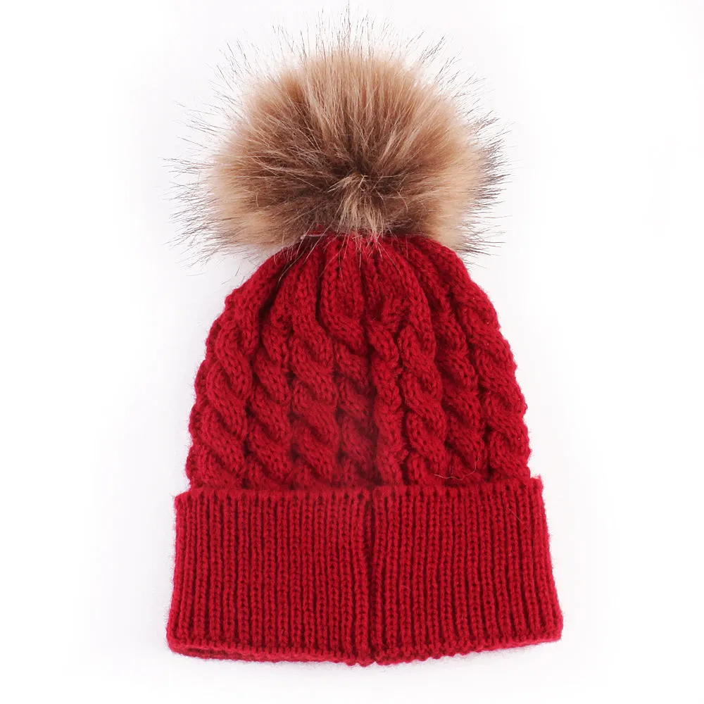 Matching Mother / Baby Wool Winter Hats