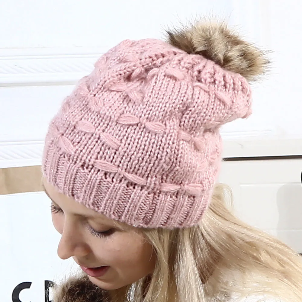 Matching Mother / Baby Wool Winter Hats