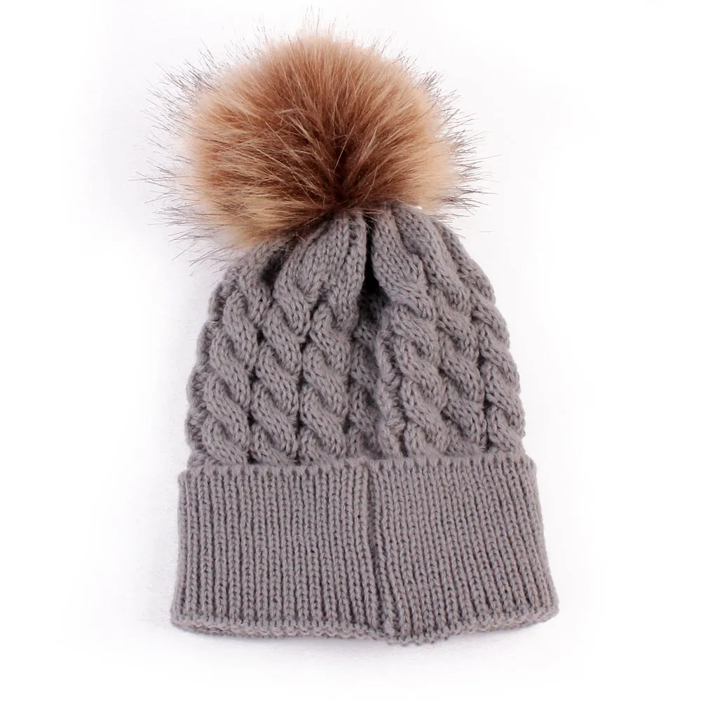 Matching Mother / Baby Wool Winter Hats