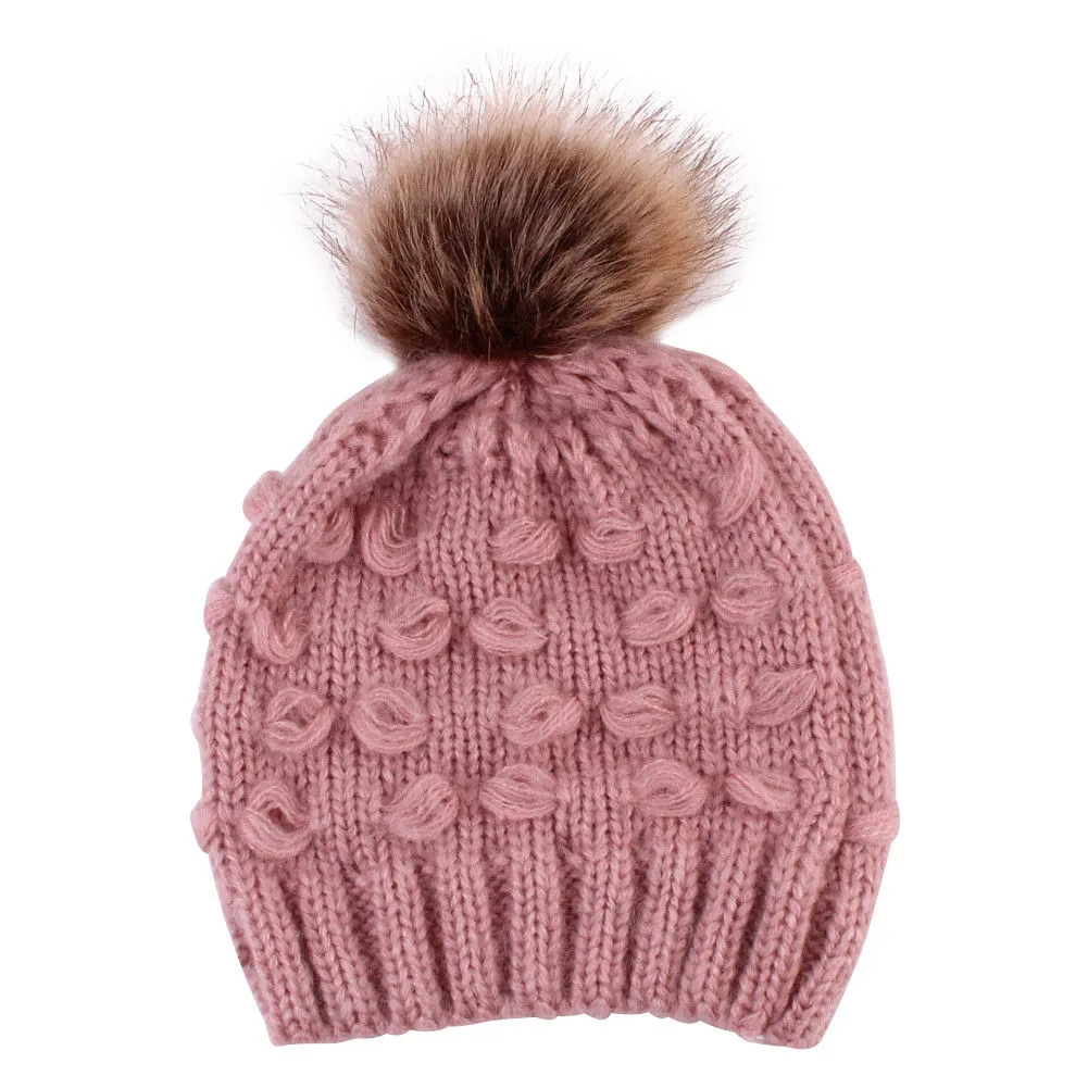 Matching Mother / Baby Wool Winter Hats