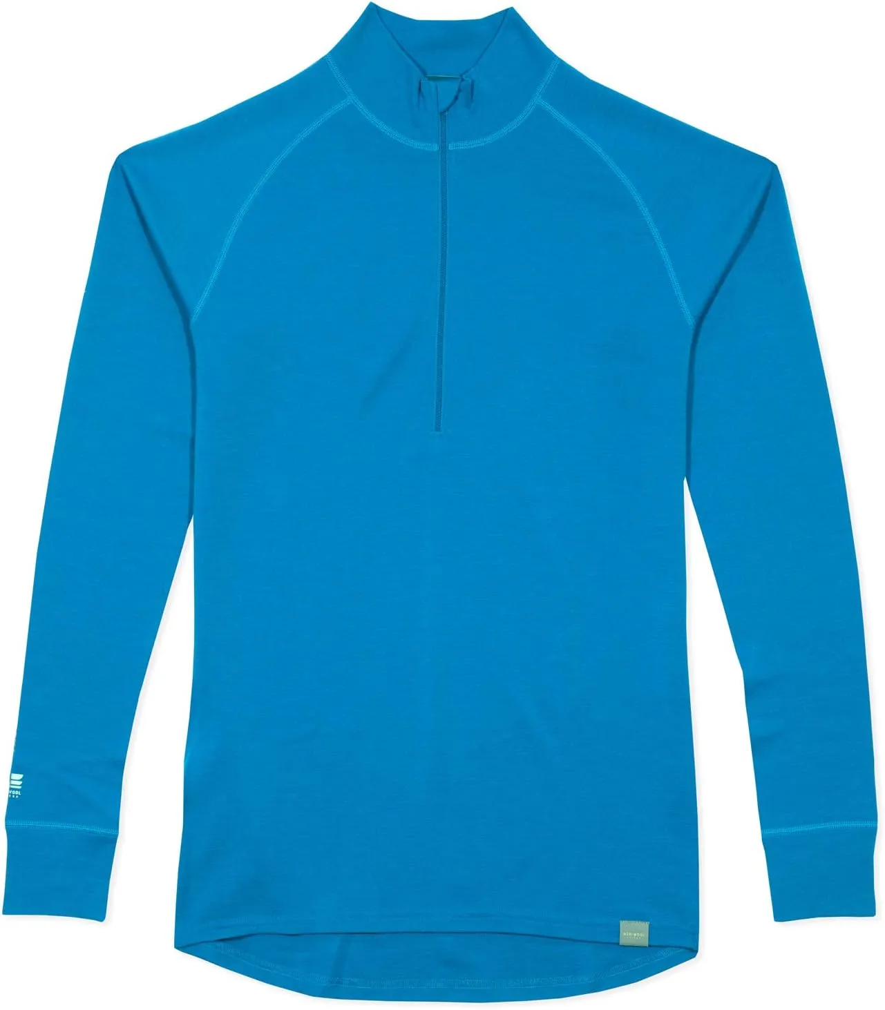 MERIWOOL Mens Base Layer 100% Merino Wool Midweight 250g Half Zip Sweater for Men