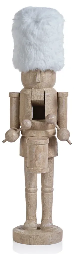 Nutcrackers with White Fur Hats