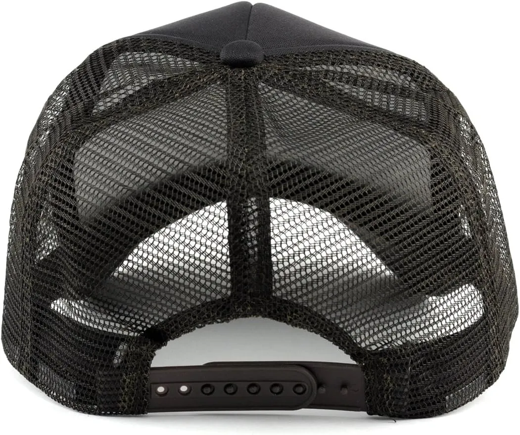 NYFASHION101 Blank Mesh Adjustable Snapback Cotton 6-Panel Trucker Hat Cap
