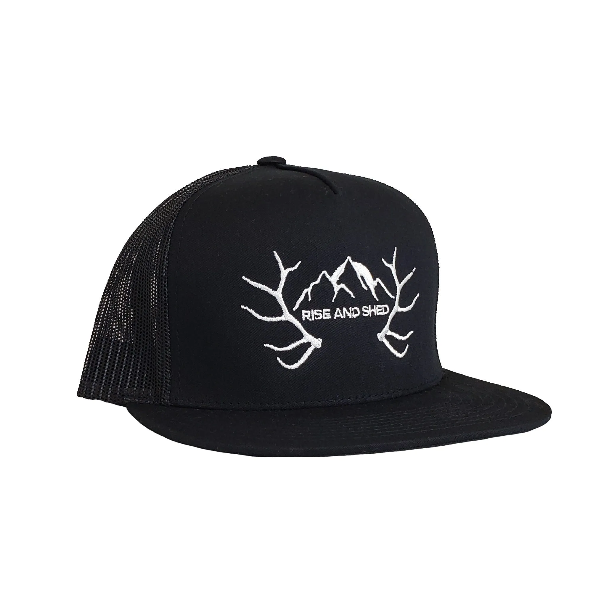 OG RISE AND SHED FLAT BRIM "BLACK"