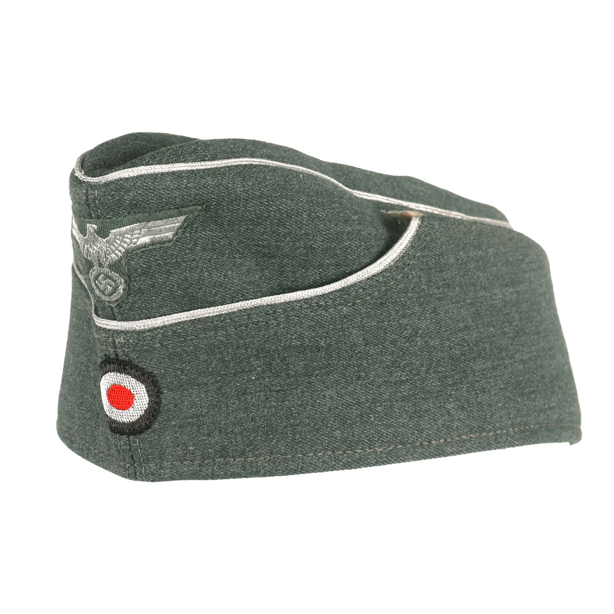 Original Excellent German WWII Unissued Heer Army Officer Wool M38 Overseas Cap - size 54