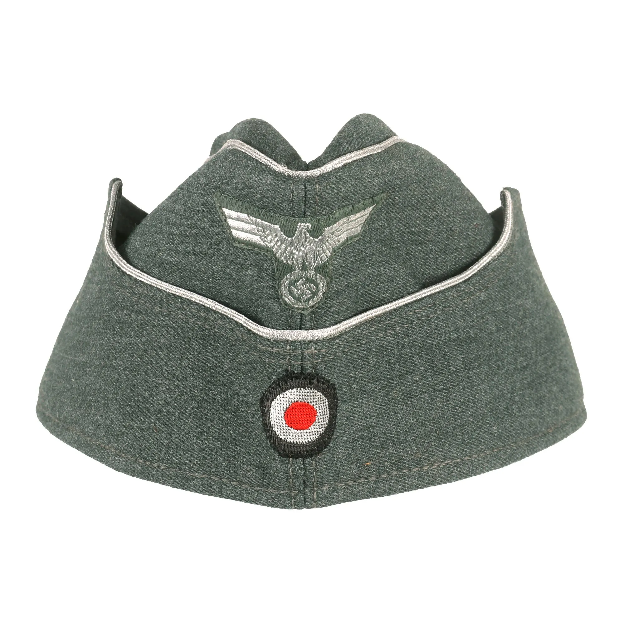 Original Excellent German WWII Unissued Heer Army Officer Wool M38 Overseas Cap - size 54