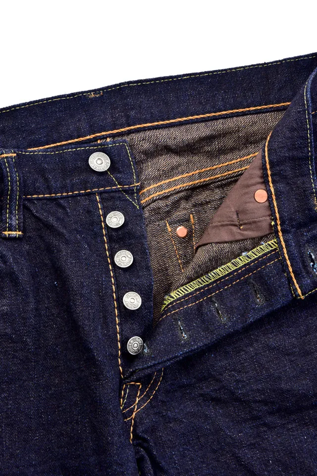 Pure Blue Japan OG-013 14oz Organic/Recycled Selvedge Denim