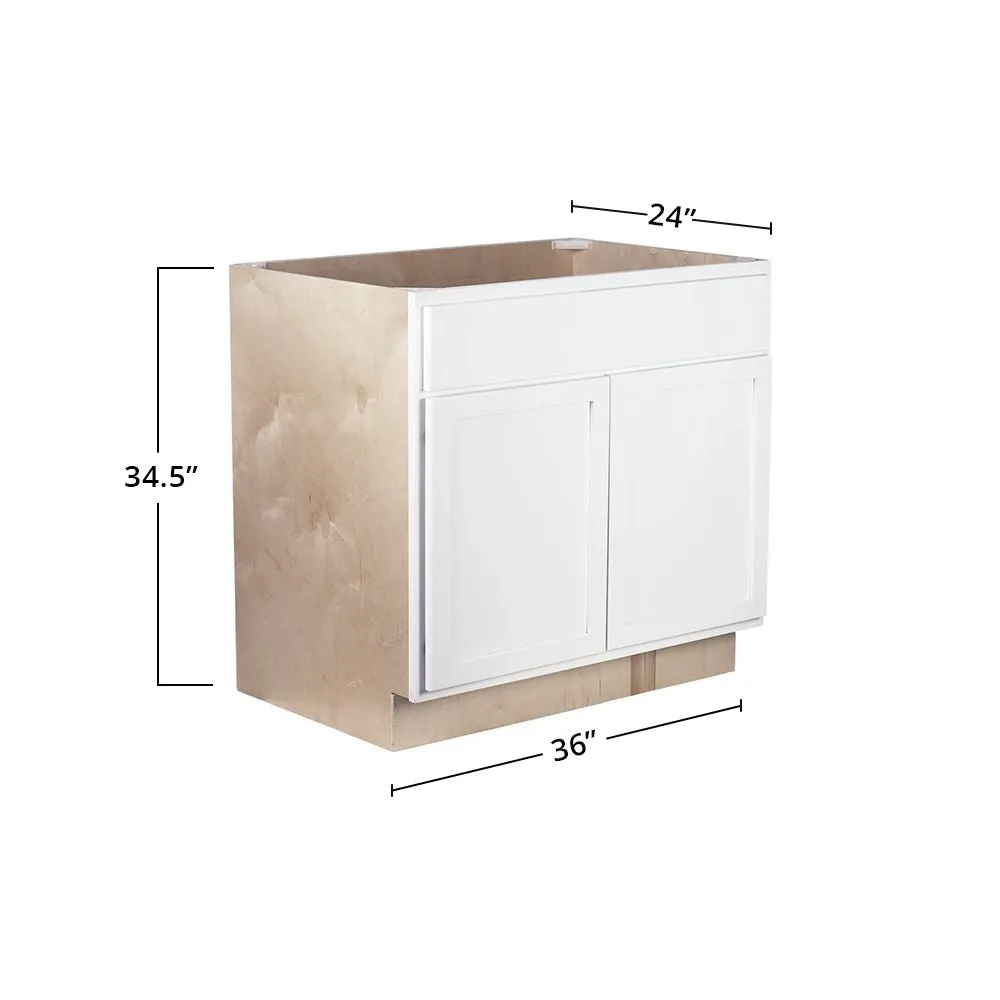 Pure White 36" Base Cabinet