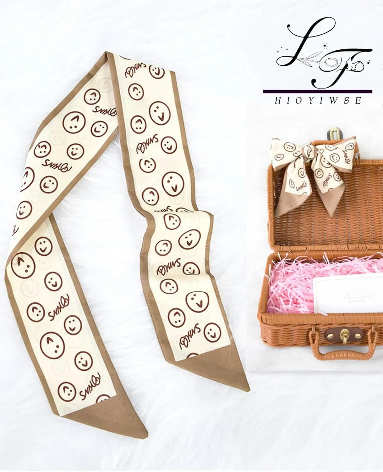 Purse Scarf Handbags For Women Skinny Hair Neck Accessories Scarves With Bag Scarfs Handle Fashion Lightweight