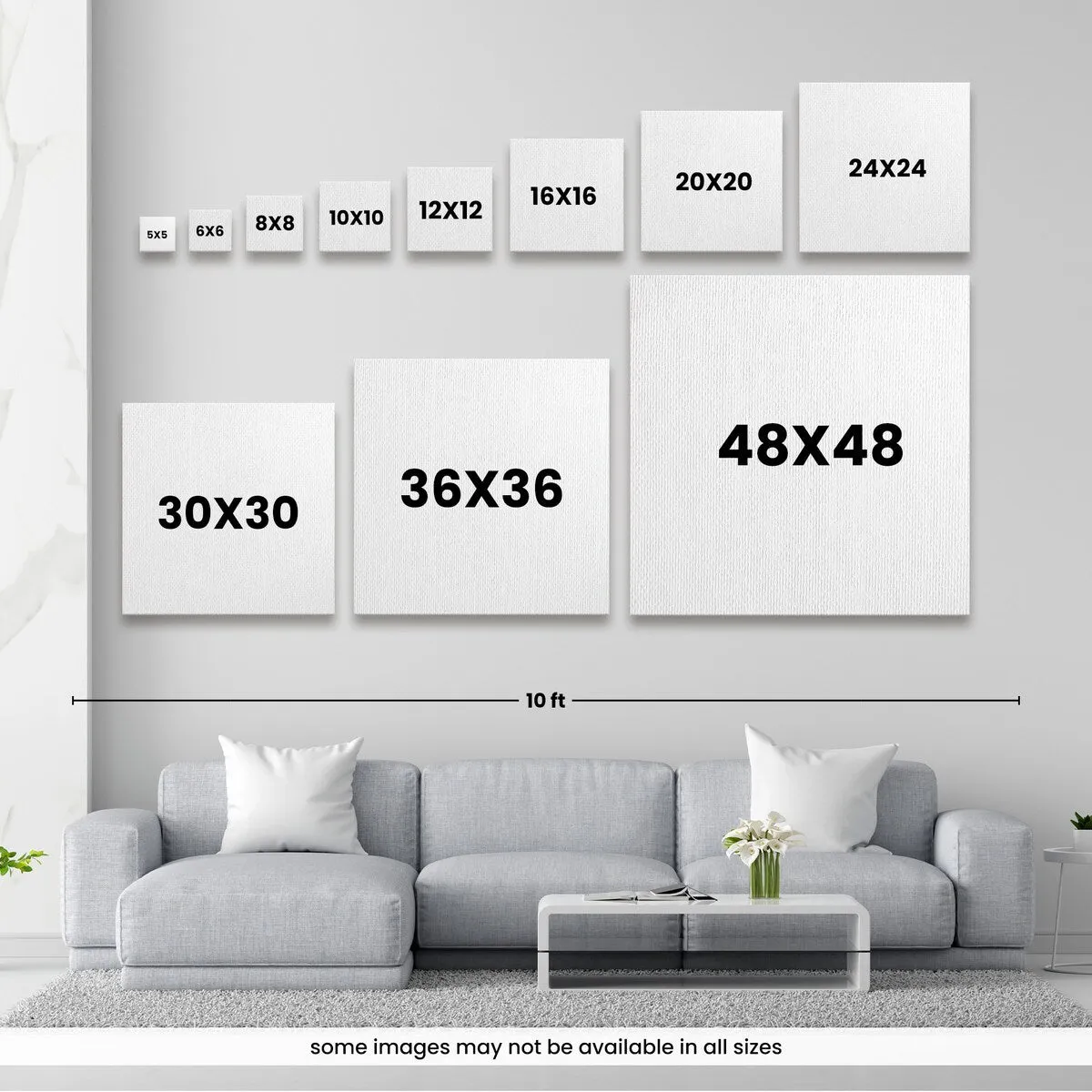 "Aqua Prisim" Canvas Wall Art