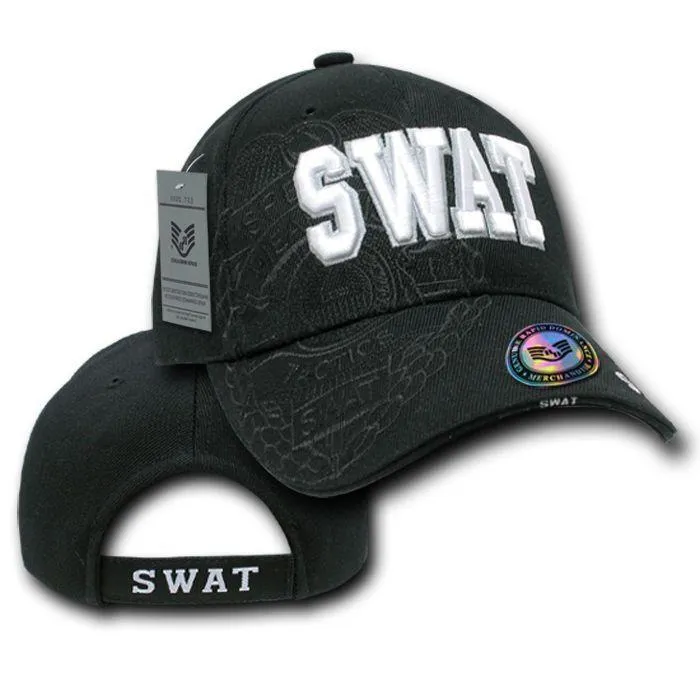 Rapid Dominance 1 Dozen Shadow Law Enforcement US USA Baseball Caps Hats Wholesale Lots