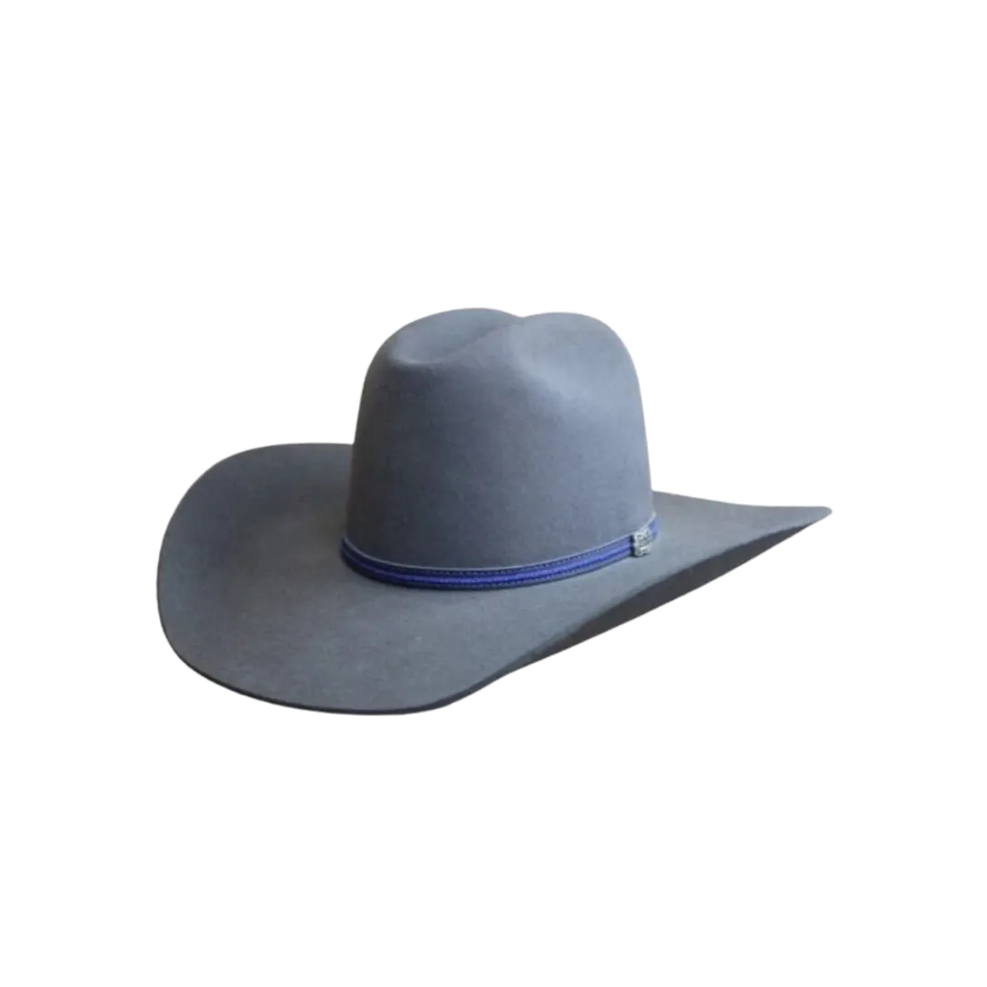 Resistol Men's Mustang Trail Wool Cowboy Granite Hat