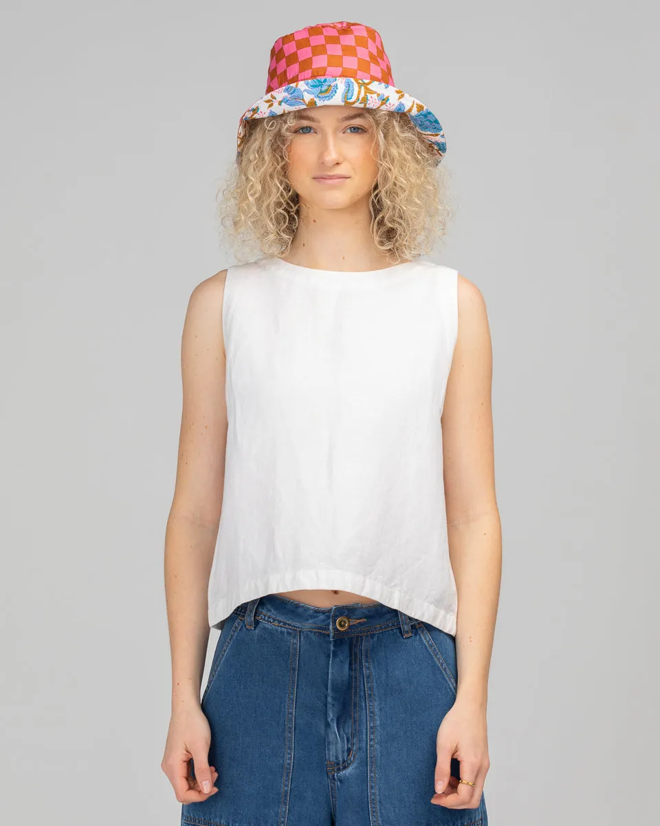 Reversible Bucket Hat  - Mimi/Maui
