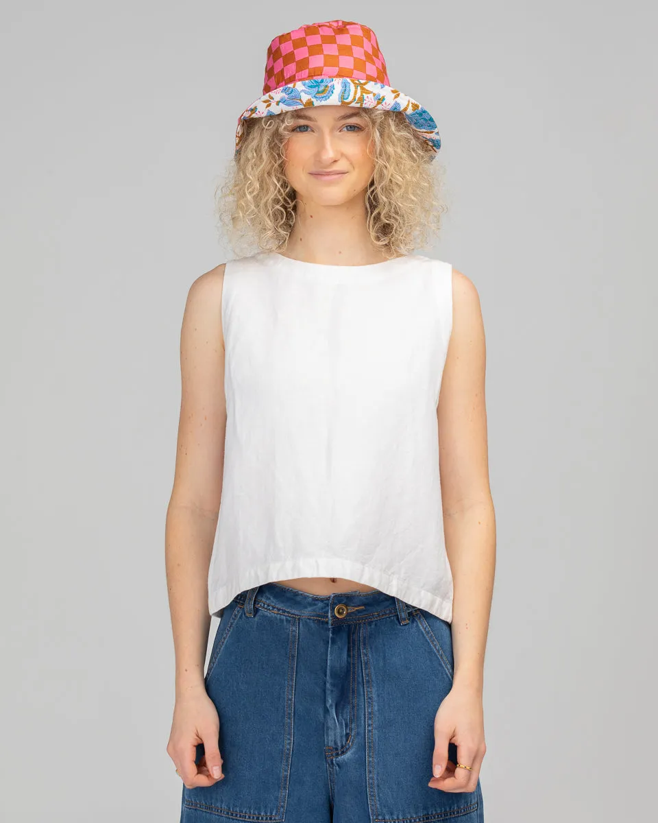 Reversible Bucket Hat  - Mimi/Maui