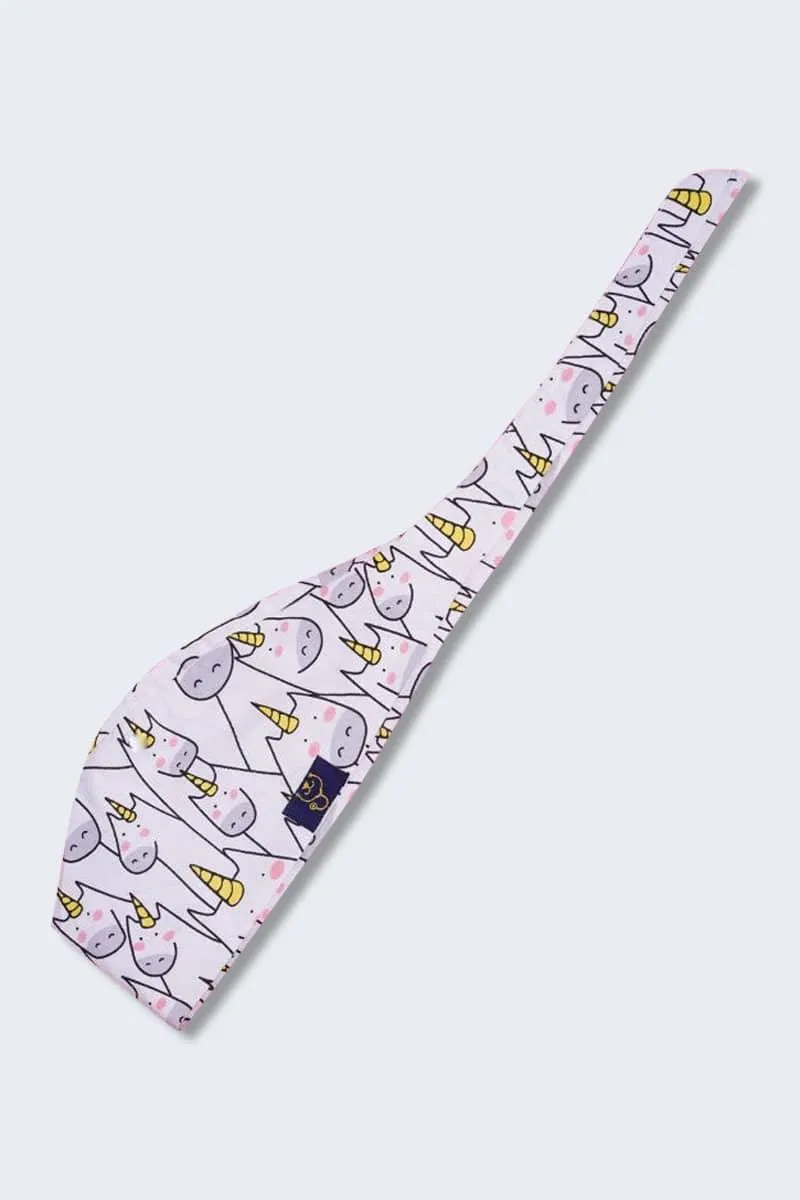 SC-03 Dr. Woof Unicorns Printed Scrub Hat with back-tie