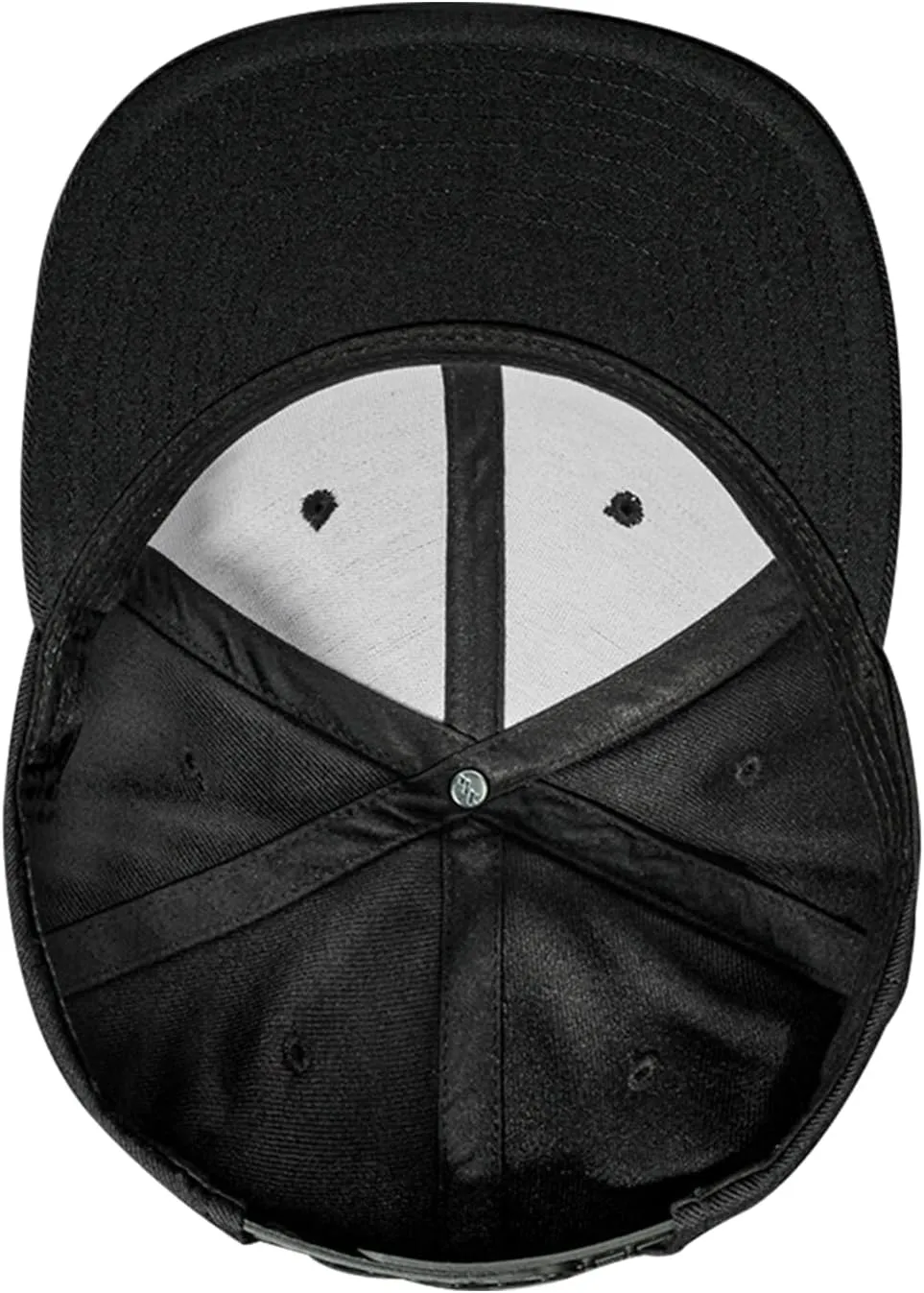 Skull Hat Snapback Hats for Men Boys Skeleton Cap Black Flat Bill Brim Trucker Snap Backpack Hat