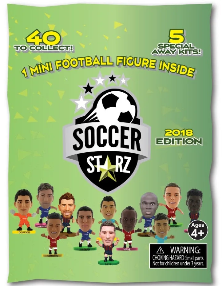 SOCCER STARZ BLIND FOIL BAG ASSORTED STYLES