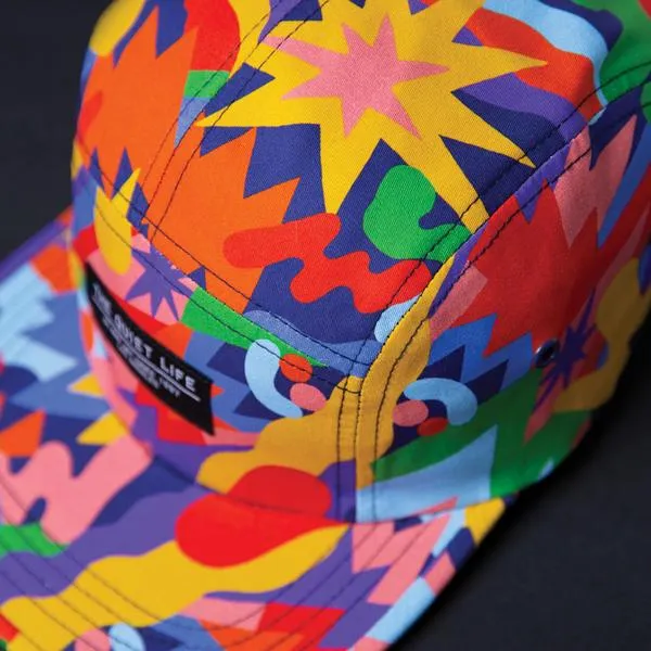 The Quiet Life Bryant Burst 5 Panal Camper Hat