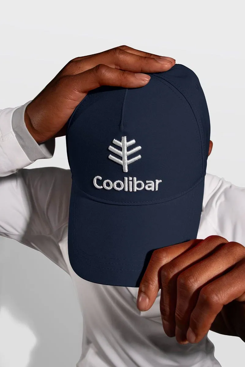 Unisex Backswing Golf Hat  |  Navy