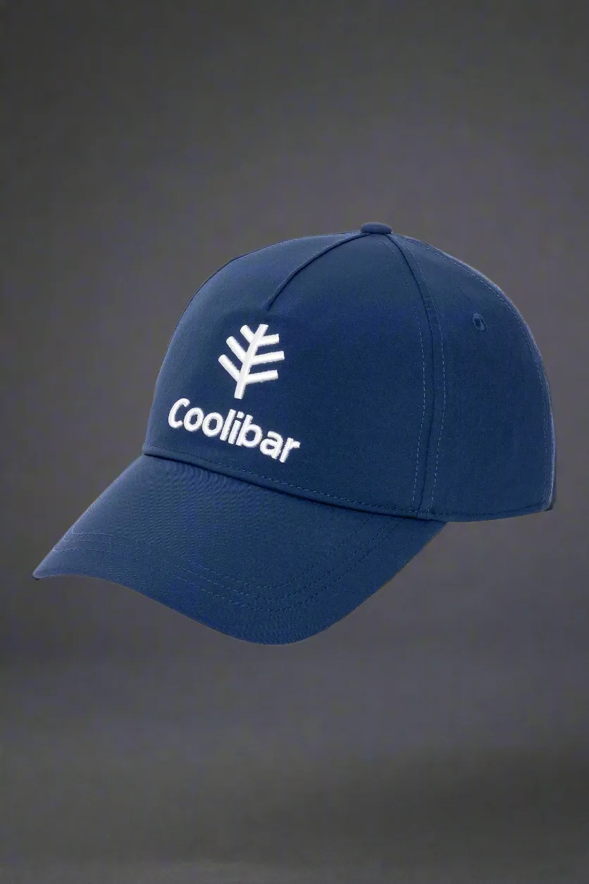 Unisex Backswing Golf Hat  |  Navy