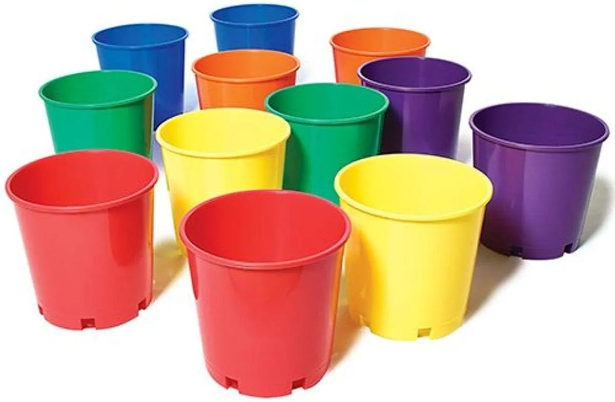 US Games Color My Class Buckets (12-Pack)